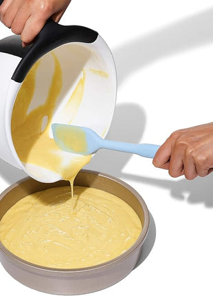 OXO Good Grips 3 Piece Silicone Spatula Set, One Size, Multi, Multicolor