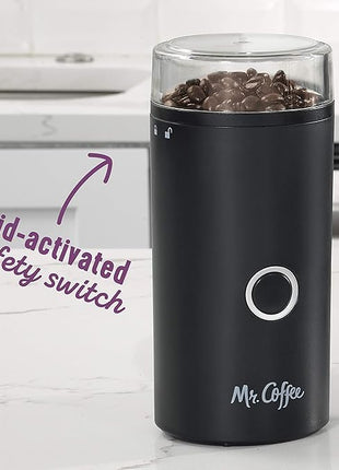 Mr. Coffee Simple Grind 14 Cup Coffee Grinder Black