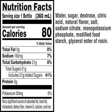 Gatorade Glacier Cherry, 12 Fl Oz, pack of 12