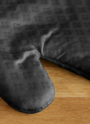 KitchenAid Asteroid Oven Mitt Set, 7"x12.5", Black, 2 Piece