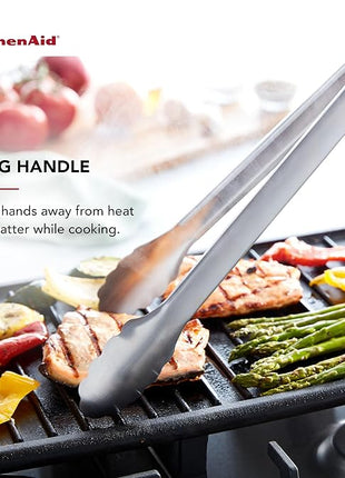 KitchenAid Stainless Steel Long Tongs, 14 Inch