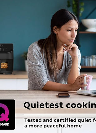 Instant Pot Vortex Plus 6QT ClearCook Air Fryer, Clear Windows, Custom Program Options, 6-in-1 Functions, Crisps, Broils, Roasts, Dehydrates, Bakes, Reheats, from the Makers of Instant Pot, Black