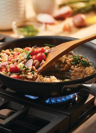 Anolon Advanced Home Hard Anodized Nonstick Frying Pan, 8.5 Inch – Small Non Stick Egg Pan, Durable Nonstick Skillet - Moonstone