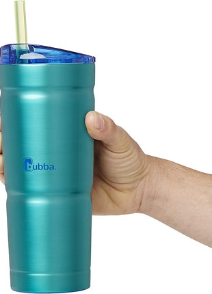 Bubba Envy S Stainless Steel Tumbler with Straw, 24oz, Island Teal