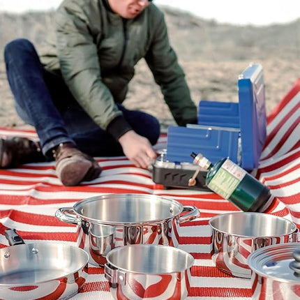 Stansport Stainless Steel Cook Set