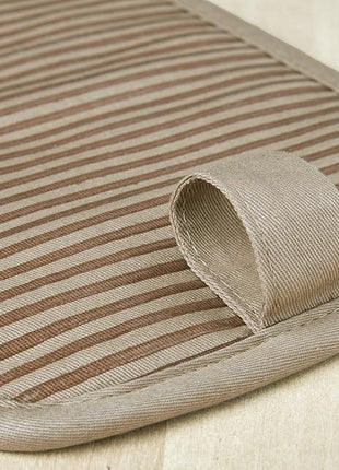 KitchenAid Beacon Two-Tone Non-Slip Pot Holder Set, Milkshake/Beige, 7"x10", 2 Piece