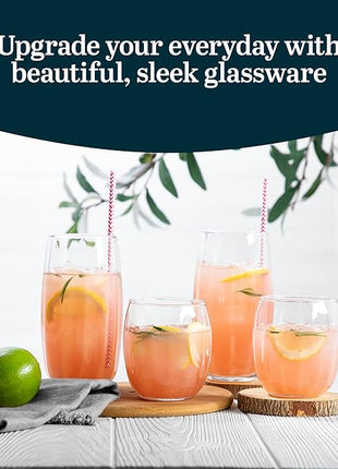 Libbey Samba 16-piece Drinkware Glass Set