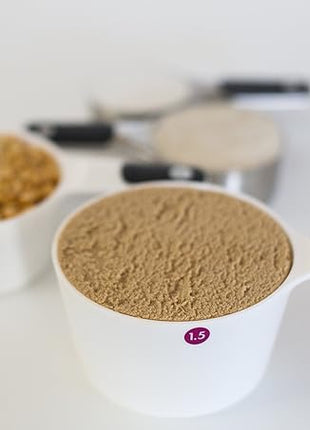 OXO Good Grips 6-Piece Plastic Measuring Cups- White