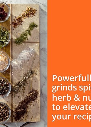 KRUPS Electric Coffee Grinder: 3 oz Capacity, 200 Watts - Versatile for Beans, Spices, Nuts - One-Touch Operation, Customizable Grind for 12 Cups - Ideal for Espresso, French Press