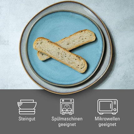 Like. by Villeroy and Boch – Lave Beige Dinner Plate, 28 cm, Large Flat Plate Made from Stoneware, Dishwasher and Microwave-Safe