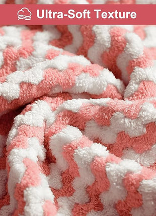 JOYMOOP 108 Packs Microfiber Cleaning Cloths, 10" x 10" Reusable Kitchen Towels, Lint-Free Cleaning Rags, Super Absorbent Cleaning Cloths for Kitchen, Car, and Household Cleaning, Pink