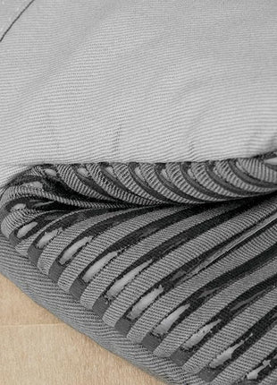 KitchenAid Beacon Two-Tone Non-Slip Mini Oven Mitt Set, Cool Grey/Frost Grey, 5.5"x8", 2 Piece