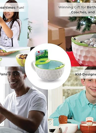 MAX'IS Creations The Golf Mug With A Green, Funny Golf Gifts for Men Women Unique Christmas Gifts for Men Golfers Gift for Dad, Novelty Ceramic Coffee Mug, 16oz