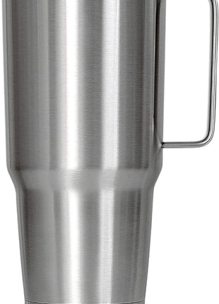 Maxam XPAC 64 Ounce Double Vacuum Wall Stainless Steel Vacuum Insulated Tumbler with Lid and Handle, Fits in a 4 Inch Wide Car Beverage Holder