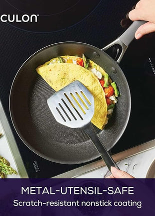 Circulon A1 Series with ScratchDefense Technology Nonstick Induction Frying Pan/Skillet, 10 Inch, Graphite