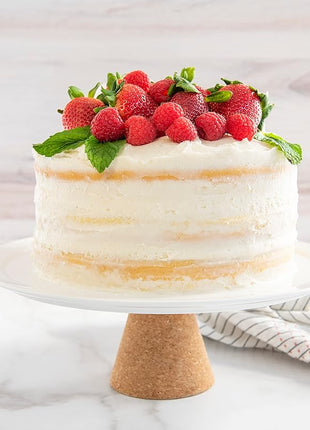 Nordic Ware Prism 9-Inch Round Cake Pan, 1 Pack, Natural