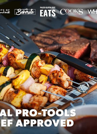 DI ORO Spatulas for Kitchen Use - Forever Warranty - 600°F Heat-Resistant Silicone - Turner Spatula Set for Cooking - BPA Free Wide Pancake Spatulas - Egg Flippers for Nonstick Cookware Safe (3pc)