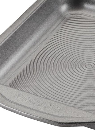 Circulon Total Bakeware Nonstick Toaster Oven & Personal Pizza Pan Baking Set, 4-Piece