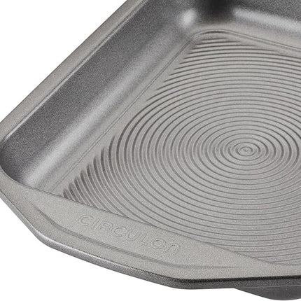 Circulon Total Bakeware Nonstick Toaster Oven & Personal Pizza Pan Baking Set, 4-Piece