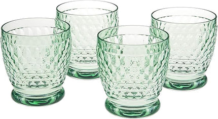 Villeroy & Boch Boston Old-Fashioned Glasses Set of 4, Green