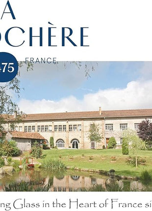 La Rochere Napoleon Bee Green Tumbler Set of 6 – La Rochere Bee Glassware Sets – Fancy Glassware Drinking Glasses (9 oz)