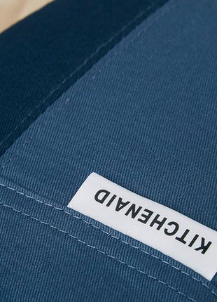 KitchenAid Beacon Two-Tone Non-Slip Mini Oven Mitt Set, Navy/Ink, 5.5"x8", 2 Piece