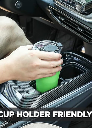 HAUSHOF 20 oz Tumbler, Stainless Steel Vacuum Insulated Coffee Tumbler Water Cup, Double Wall Travel Mug with Lid, Perfect for Hot and Cold Drinks