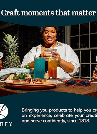 Libbey City Tumbler Glasses, 14.3-ounce, Set of 8