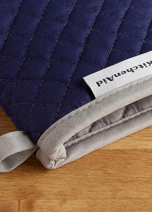 KitchenAid Asteroid Mini Oven Mitt Set, 5.5"x8", Cobalt Blue, 2 Piece