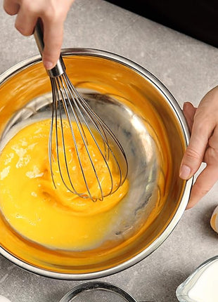 Fox Run Stainless Whisk, 8-Inch, Metallic