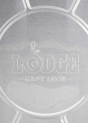 Lodge Silver 12 Inch Aluminum Foil Dutch Oven Liner - 100% Recyclable Dutch Oven Liner - Easy Camp Cooking Cleanup - 12 Pack