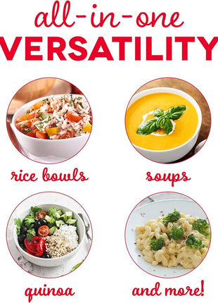 Dash DFAF455GBAQ01 Deluxe Electric Air Fryer + Oven Cooker, 6 Quart, 6 qt, Aqua & DRCM200GBAQ04 Mini Rice Cooker Steamer with Removable Nonstick Pot, Keep Warm Function & Recipe Guide, Aqua