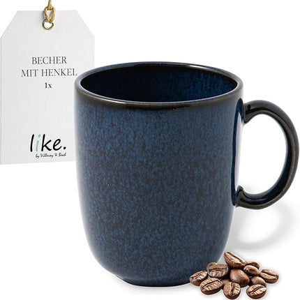 Villeroy & Boch Lave Bleu Mug, Premium Porcelain