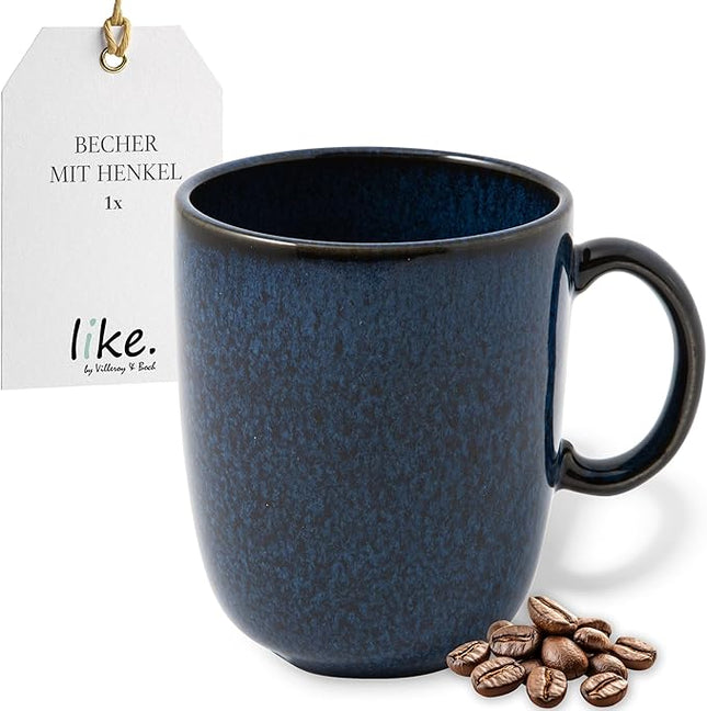 Villeroy & Boch Lave Bleu Mug, Premium Porcelain
