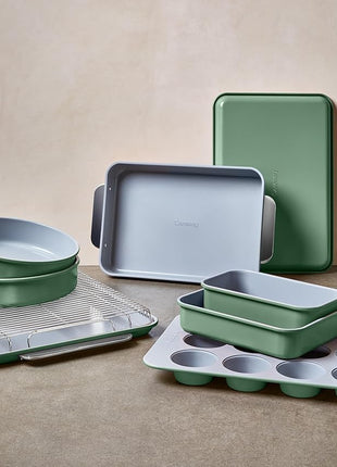 Caraway Non-Stick Ceramic Baking Sheet - Naturally Slick Ceramic Coating - Non-Toxic, PTFE & PFOA Free - Perfect for Baking, Roasting, and More - Large (18" x 13") - Cream