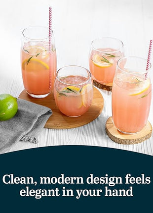 Libbey Samba 16-piece Drinkware Glass Set