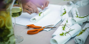 Fiskars Kitchen Scissors, Total Length: 18 cm, Quality Steel/Synthetic Material, Classic, 1000819