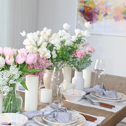 ANNOVA Silverware Set, Retro/Rivet Colorful Stainless Steel Tableware Kitchen Flatware Set Utensils, Includes Dinner Knives, Forks, Spoons, Salad Forks & Dessert Spoons (Wood, 20 Pieces)