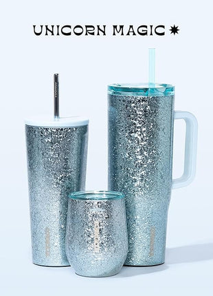 Corkcicle Stemless Wine Tumbler - Keeps Drinks Cold for 6 Hours - Triple-Insulated Stainless Steel - Non-Slip Base - Summer Drinkware Gift - Keeps Drinks Ice Cold - 12 oz - Ice Breaker