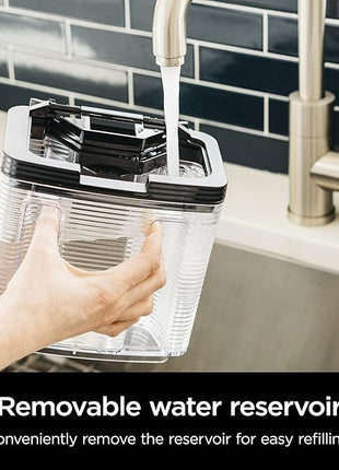 Ninja Specialty Coffee Maker, Hot & Iced Coffee, 6 Brew Styles, 8 Sizes, Small Cup to Travel Mug, 10-Cup Carafe, Fold-Away Frother, Permanent Filter, Removable Reservoir, Black, CM401