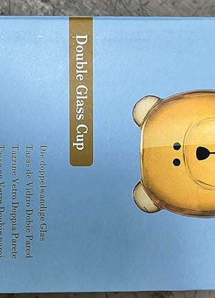 Dog Mug Cute Mugs Glass Double Wall Insulated Glass Espresso Cup, Coffee Cup, Tea Cup, Milk Cup,Kawaii Gift for Office and Personal Birthday Christmas (Happy Dog)