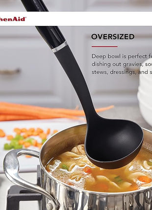 KitchenAid KE006OHOBA Classic Nylon Ladle
