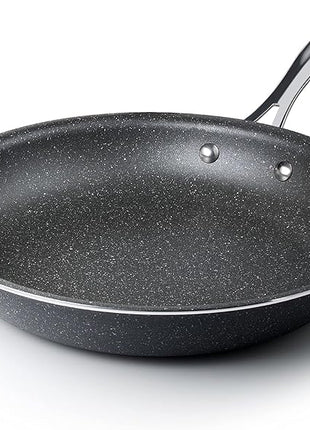 GRANITESTONE 11" Non-Stick Frying Pan with Mineral/Diamond Coating for Long Lasting Nonstick Skillet for Cooking with Stay Cool Handles, Oven/Dishwasher Safe, Non-toxic