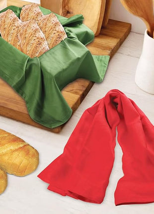 Urban Villa Kitchen Towels Set of 12 Dish Towels for Kitchen 100% Cotton Multi Color Dish Cloths 20''X30'' Large Multi-Purpose Kitchen Hand Towels Highly Absorbent Kitchen Towels with Hanging Loop