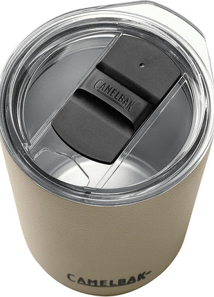 CamelBak Horizon 12oz Tumbler - Insulated Stainless Steel - Tri-Mode Lid - Dune