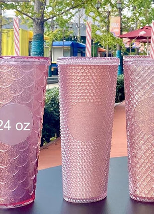 Dakoufish 12 Piece 11 Inch Reusable Plastic Thick Replacement Straws for 16 OZ 20 OZ 30 OZ Stanley,YETI,Starbucks, Owala Tumblers with Brush (11inch, Mix 12color)