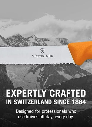 Victorinox Swiss Classic Paring Knife Set - Superior Kitchen Knives for Cutting Fruit, Vegetables & More - Cooking Knives for Kitchen Accessories - Multicolored 4-Piece Set, Serrated Edge, 4.3"