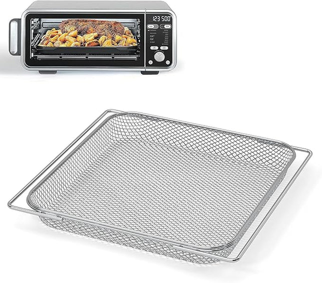 Air Fryer Oven Basket, Original Replacement Baking Trays for NINJA SP300 SP301 SP351 Foodi Digital Air Fryer Oven, Mesh Basket, Ideal Accessories (for SP300 / SP301 Series)