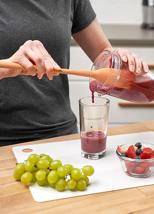 Flex-Core All Silicone Blender Spatula - Heat-Resistant Spatulas for Kitchen Use, Dishwasher Safe & BPA-Free