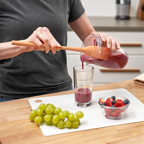 Flex-Core All Silicone Blender Spatula - Heat-Resistant Spatulas for Kitchen Use, Dishwasher Safe & BPA-Free